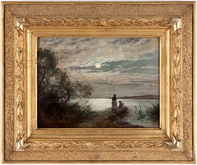 OSCAR TÖRNÅ, oil on panel, signed Oscar Törnå.