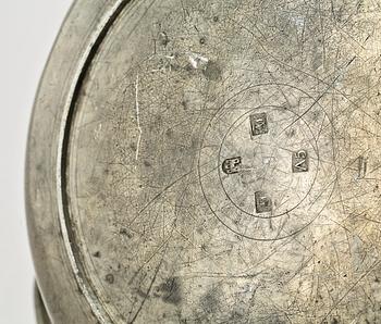 GRÖTTERRIN, tenn, Mathias Norling, Jönköping, 1855.