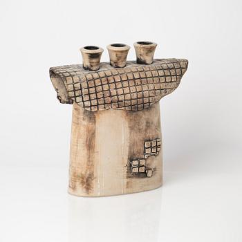 Börje Berglund, candelabrum, ceramic.
