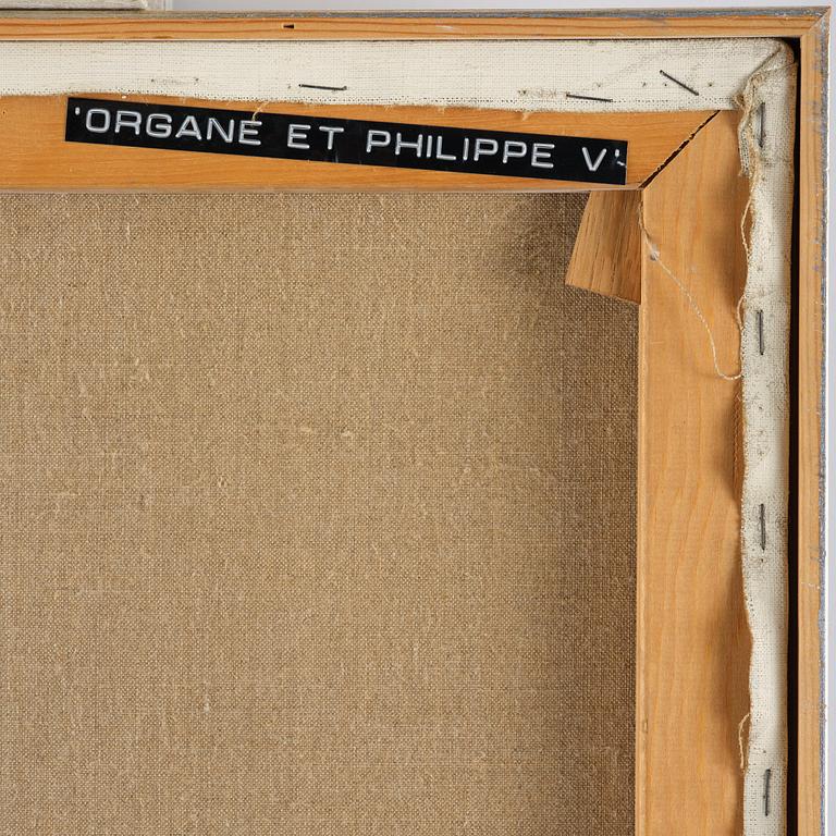 Erró (Gudmundur Gudmundsson), "Organe et Philippe V".