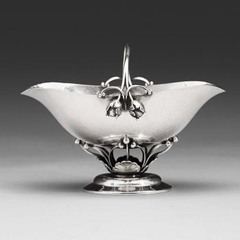 9. Georg Jensen, a sterling silver bowl, Copenhagen 1919-1927, design o 235B.