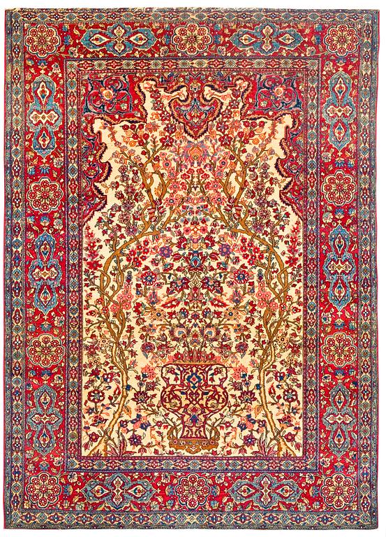 SEMIANTIK ISFAHAN. 197,5 x 141 cm.