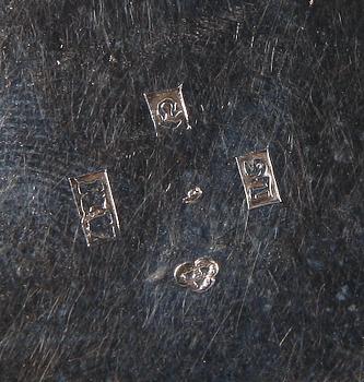 PARTI SILVER, 8 delar, Sverige resp Tyskland, 1800-1900-tal.