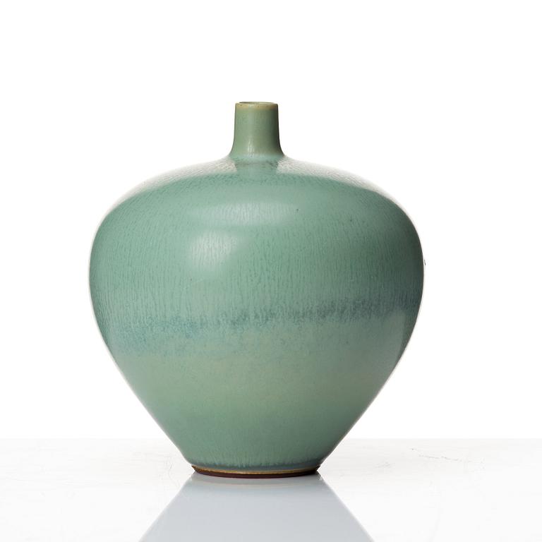 Berndt Friberg, a stoneware vase, Gustavsberg studio, Sweden 1958.