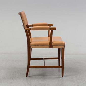 JOSEF FRANK, a mahogany model 695 armchair, Svenskt Tenn.