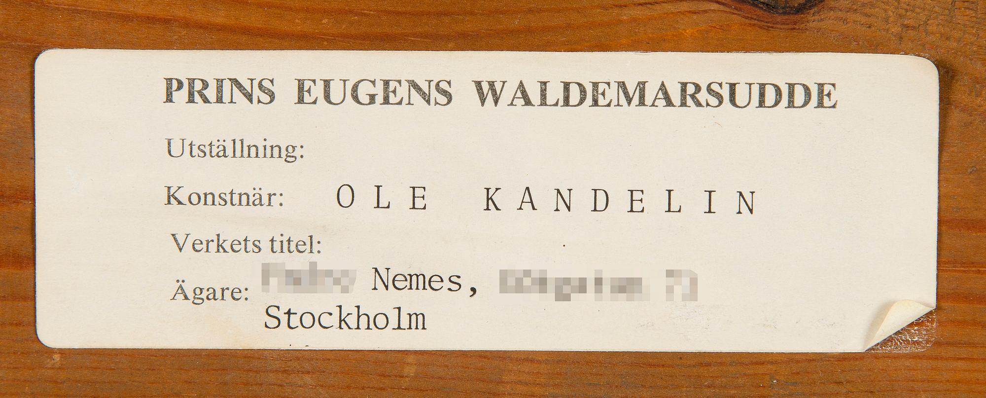 Ole Kandelin, Tokiga Fiskar.