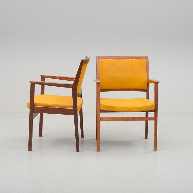 KARMSTOLAR, 4 stycken, 1960-tal.