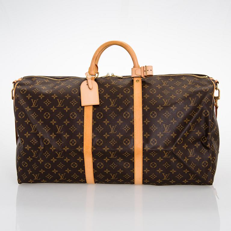 Louis Vuitton, a monogram 'Keepall 60 Bandoulière' Weekendbag.