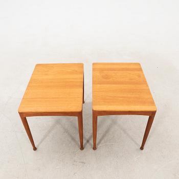 Engström & Myrstrand, side tables, a pair, "Micado", Tingströms, Bra Bohag 1960s.