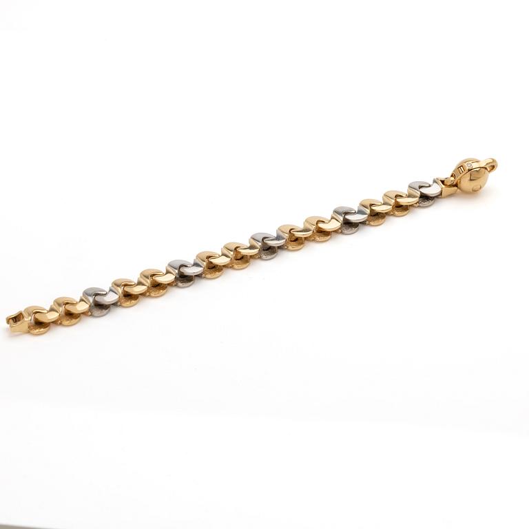 18k gold bracelet with a diamond, Per Borup Design, Denmark.