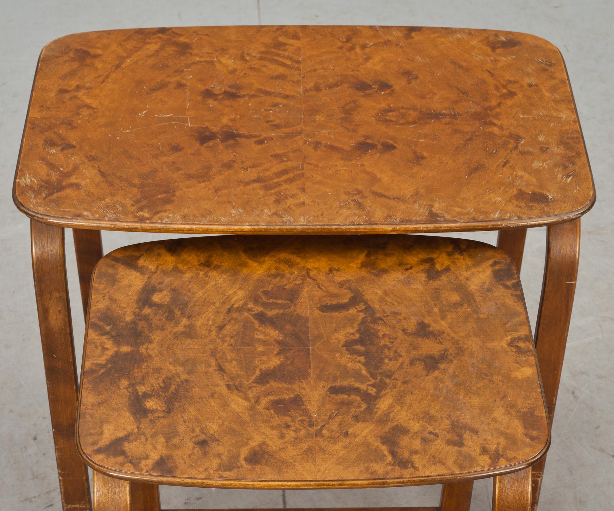 SATSBORD, 2 delar, Bodafors, 1950-tal.