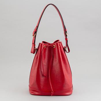 Louis Vuitton, a red Epi 'Noé' handbag, 1995.