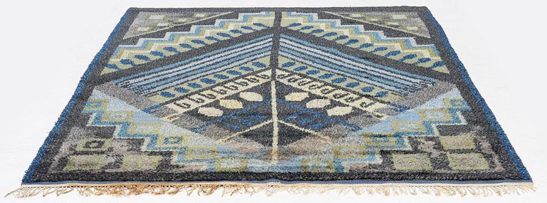 Ethel Halvar-Andersson, a carpet, knotted pile, c 242 x 178 cm signed EHA.