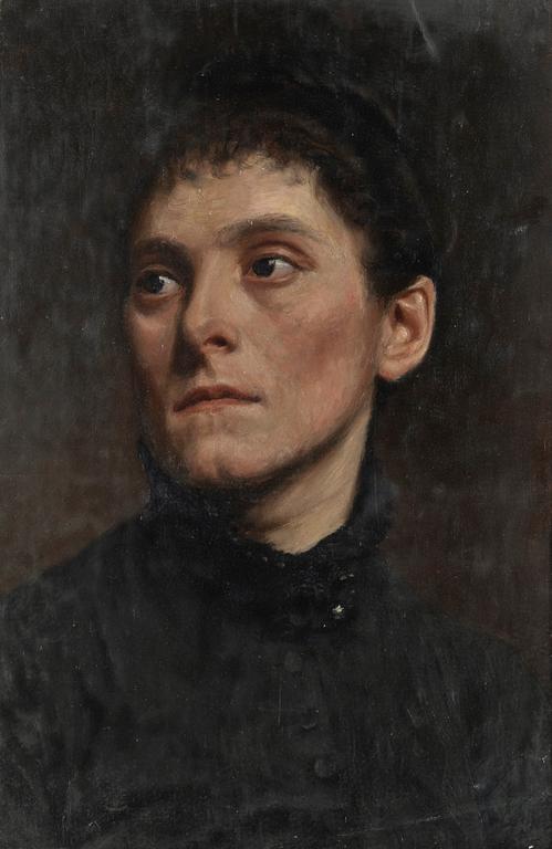 Unknown artist, 19th/20th century, oil on canvas.