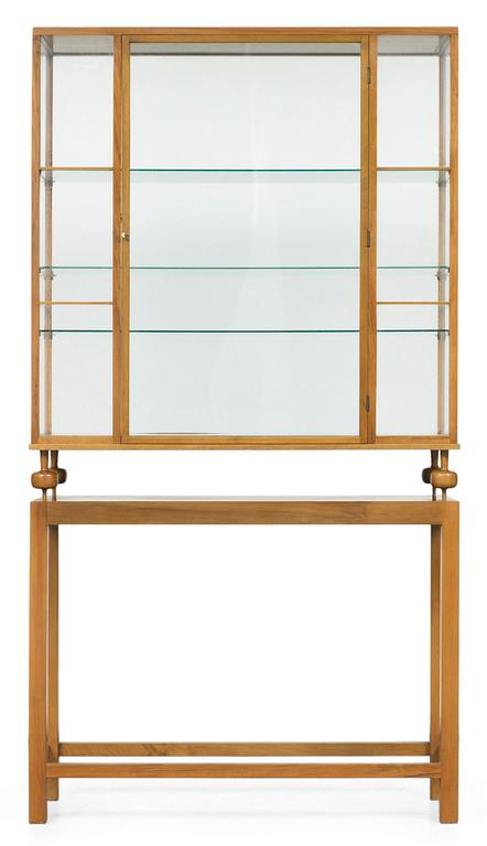 A Josef Frank glass cabinet, Svenskt Tenn, model 2077.