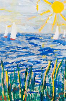 Eero von Boehm, Bronze sailing.