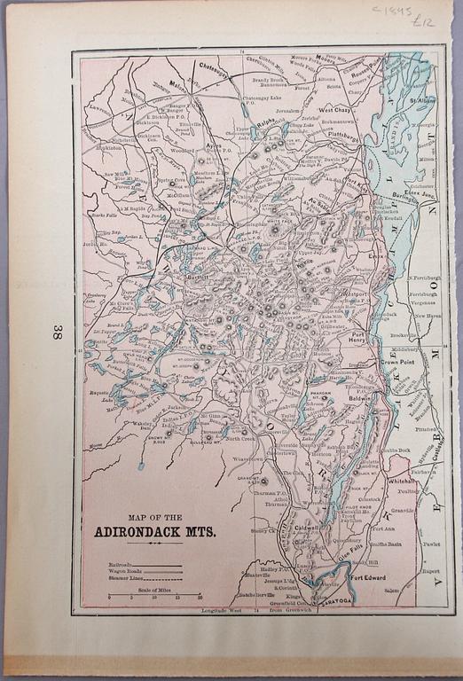 KARTOR, 9 st, 1800-talets andra hälft.