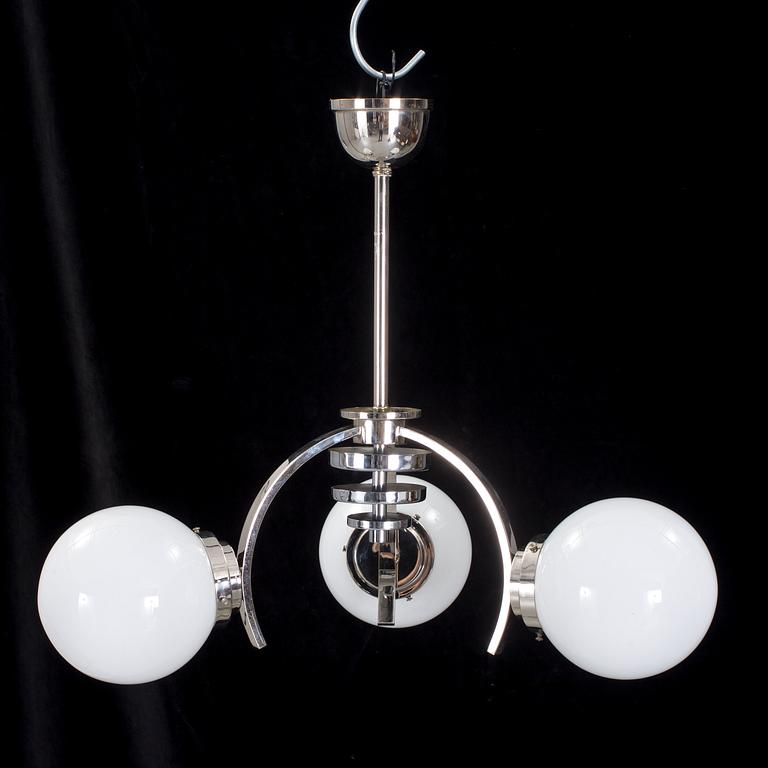 TAKLAMPA, art deco, 1930-tal.