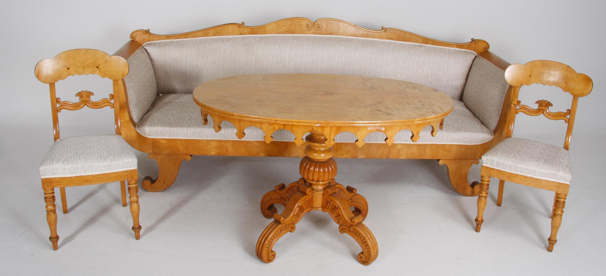 SALONGSGRUPP, 10 delar. Karl Johan 1800-talets första del.