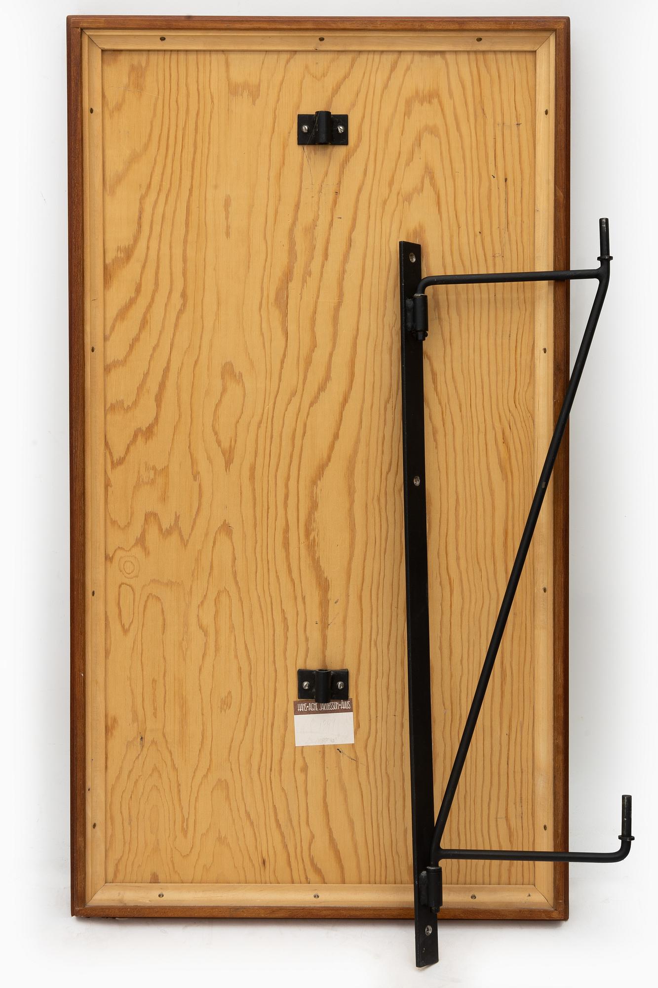 Hans-Agne Jakobsson, Hallway furniture with mirror, Åhus, second half of the 20th century.