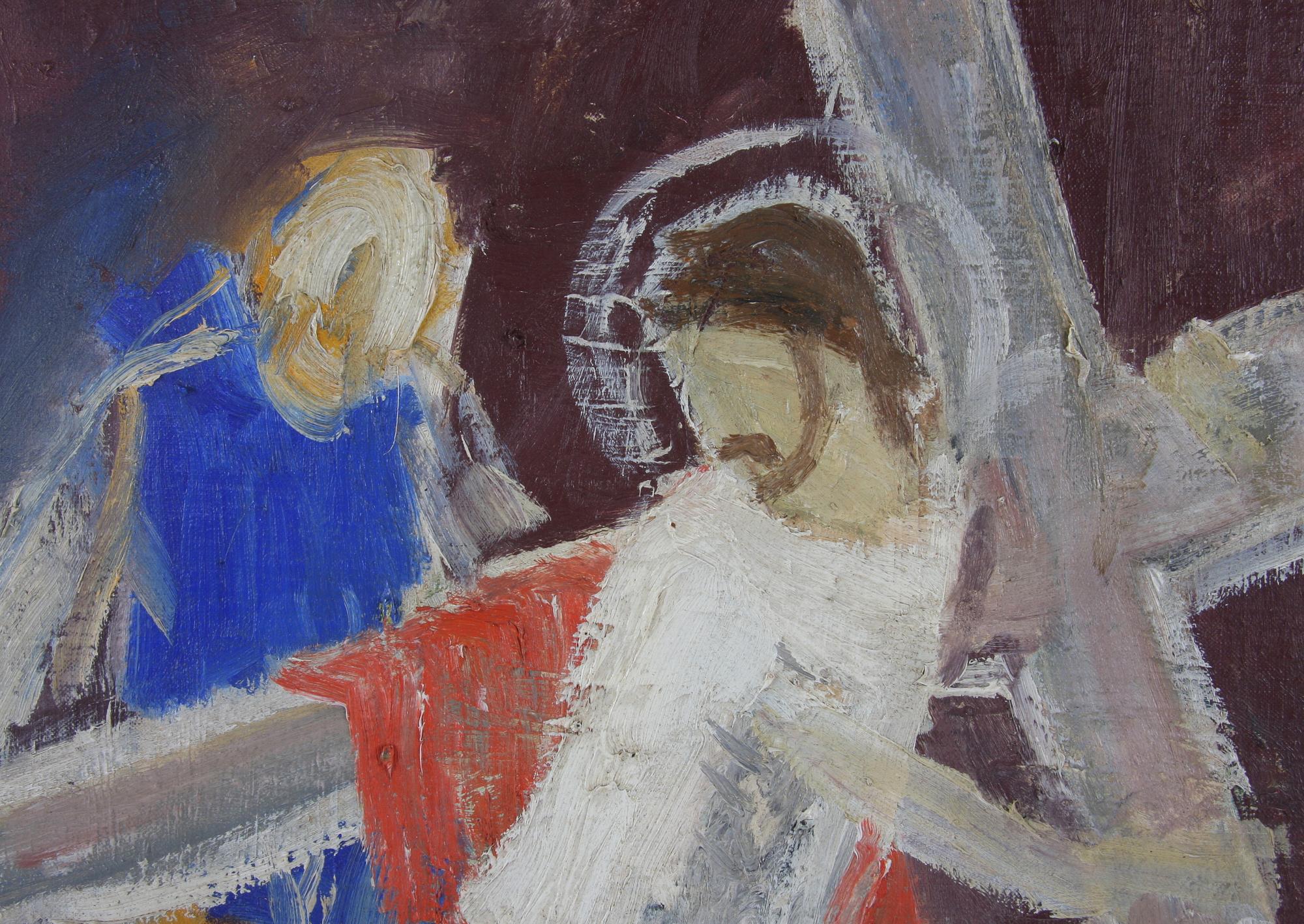 SIEGÅRD, PÄR, olja på duk, sign.