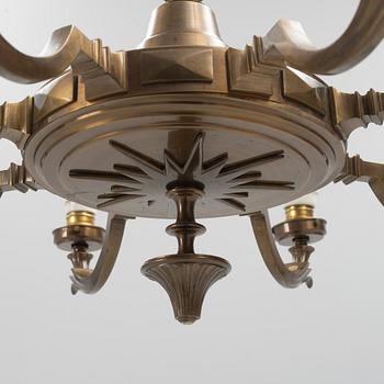 A Swedish Grace Ceiling Lamp, 1920s.