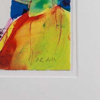 PETER DAHL, färglitografi, signerad och numrerad 366/375.