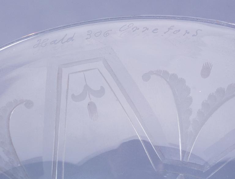 SKÅL, Hald Orrefors.