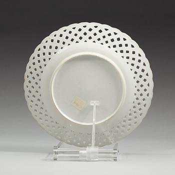 A set of 35 famille rose dessert dishes, Qing dynasty, Qianlong (1736-95).