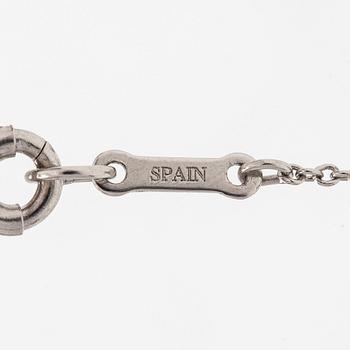 Tiffany & Co, Elsa Peretti, kaulakoru, risti, platinaa.
