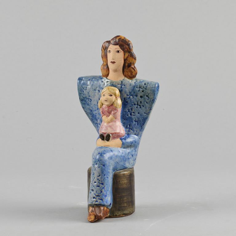 FIGURIN, keramik, Lisa Larson.