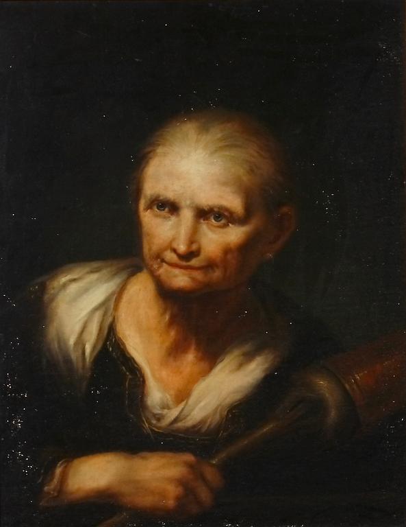 OKÄND KONSTNÄR, olja på duk, 1600/1700-tal.