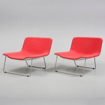 FÅTÖLJER, ett par, "Spring", Erwan Bouroullec, Cappellini, Italien. Formgivna år 2000.
