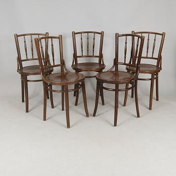 CAFÉSTOLAR, 5 st, 1900-talets första hälft.