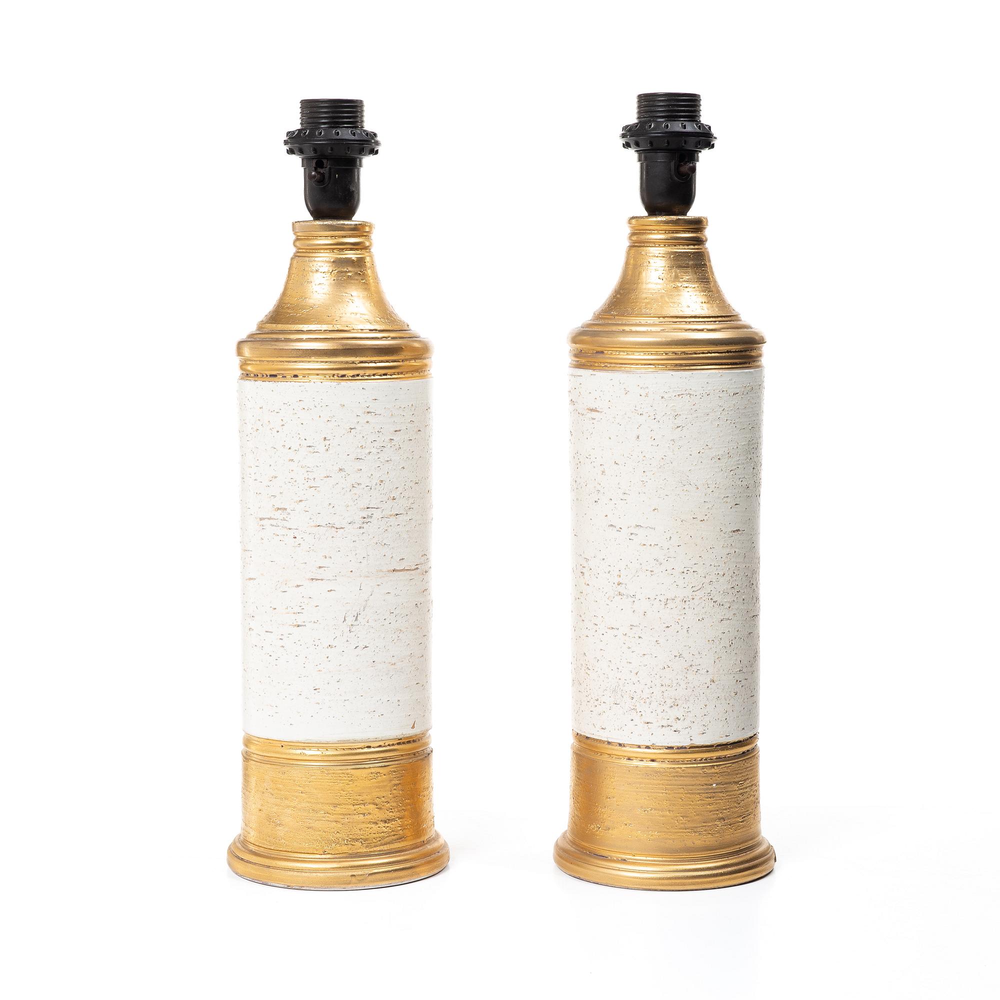Table lamps, a pair, Bergboms, second half of the 20th century.