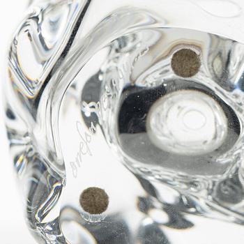 Per B. Sundberg, vas, glas, Orrefors, signerad.