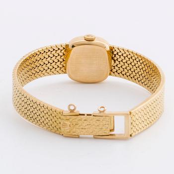 ROLEX ladies wristwatch ORCHID 18k guld, 18 mm, manual wind.