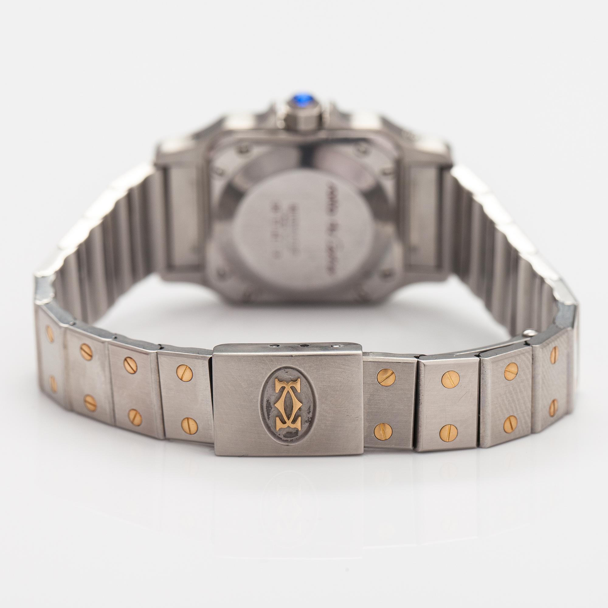 CARTIER, Santos, rannekello. 24 mm.