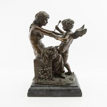 Okänd konstnär 1800/1900-tal, Venus och Cupid.