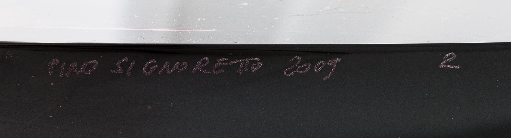 Timo Sarpaneva, Postum veistos "Kajakki", signeerattu Timo Sarpaneva Pino Signoretto 2009 (2).