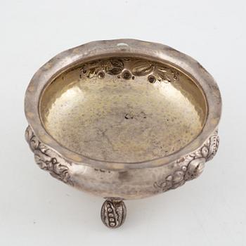 A Swedish Silver Bowl, mark of CG Hallberg, Stockholm 1949.