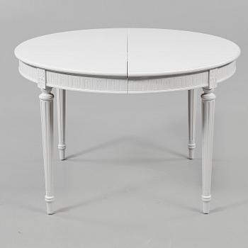 MATSALSGRUPP, 13 delar, gustaviansk stil, 1900-talets andra hälft.