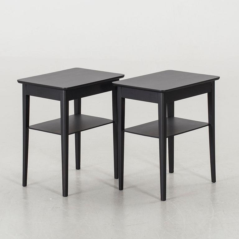 NATTDUKSBORD, ett par, 1950-tal.