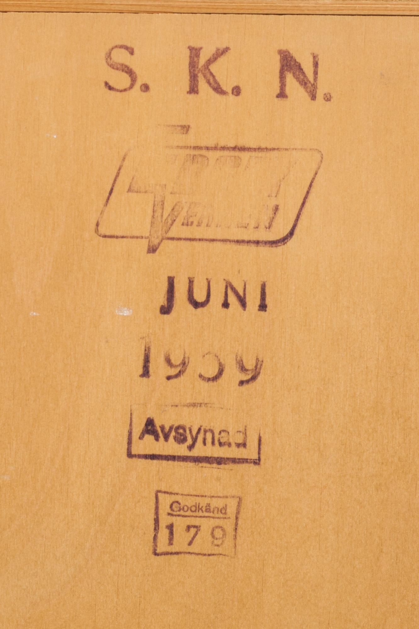 ARKIVSKÅP, Edsby Verken. 1959.