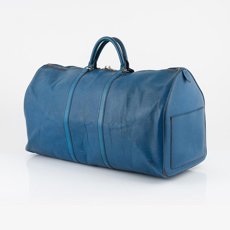 Louis Vuitton, weekendbag 'Keepall 60 Epi'.