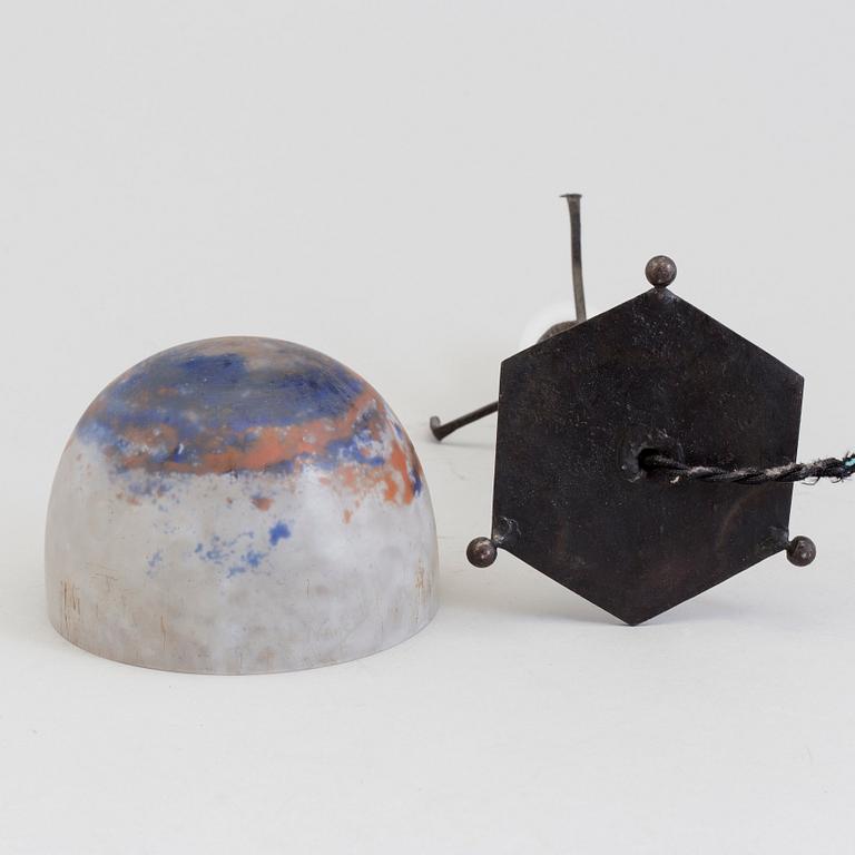 DAUM, bordslampa, Art Nouveau , Nancy, Frankrike, 1900-talets början.