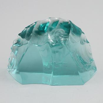 OBJEKT, glas, Vicke Lindstrand, Kosta, signerad.