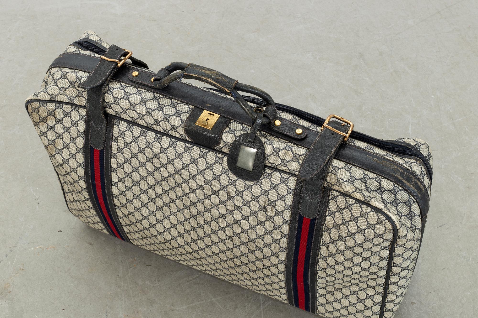 GUCCI, luggage, 1960/70's.