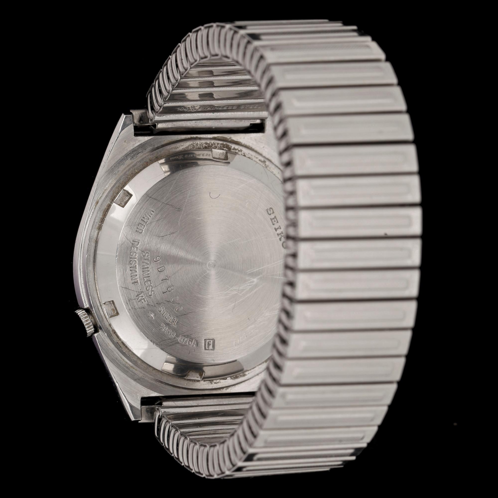 ARMBANDSUR, herr, stål, Seiko, 5, Automatic, 1980-tal.