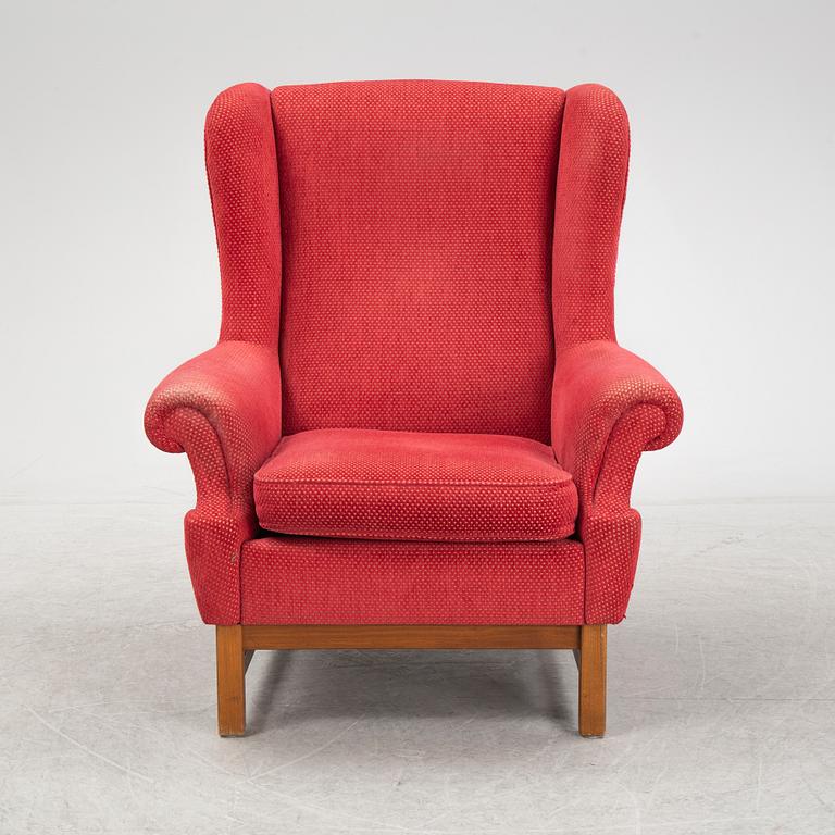 Ragnar Helsén, fåtölj, "Oxford", modell 3543, Stjernmöbler, Firma Svenskt Tenn,